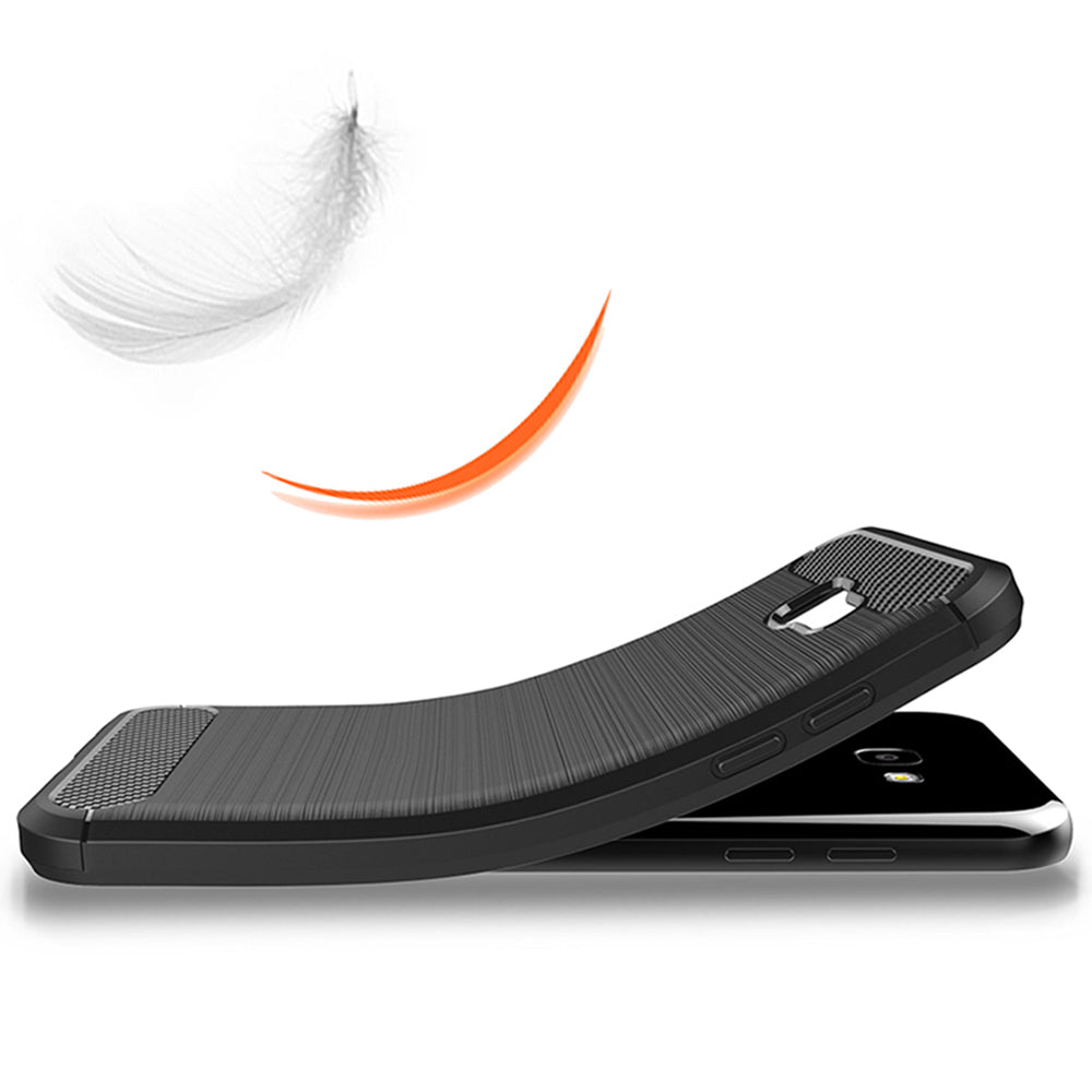 Techsuit - Carbon Silicone - Samsung Galaxy A5 2017 A520 - Black