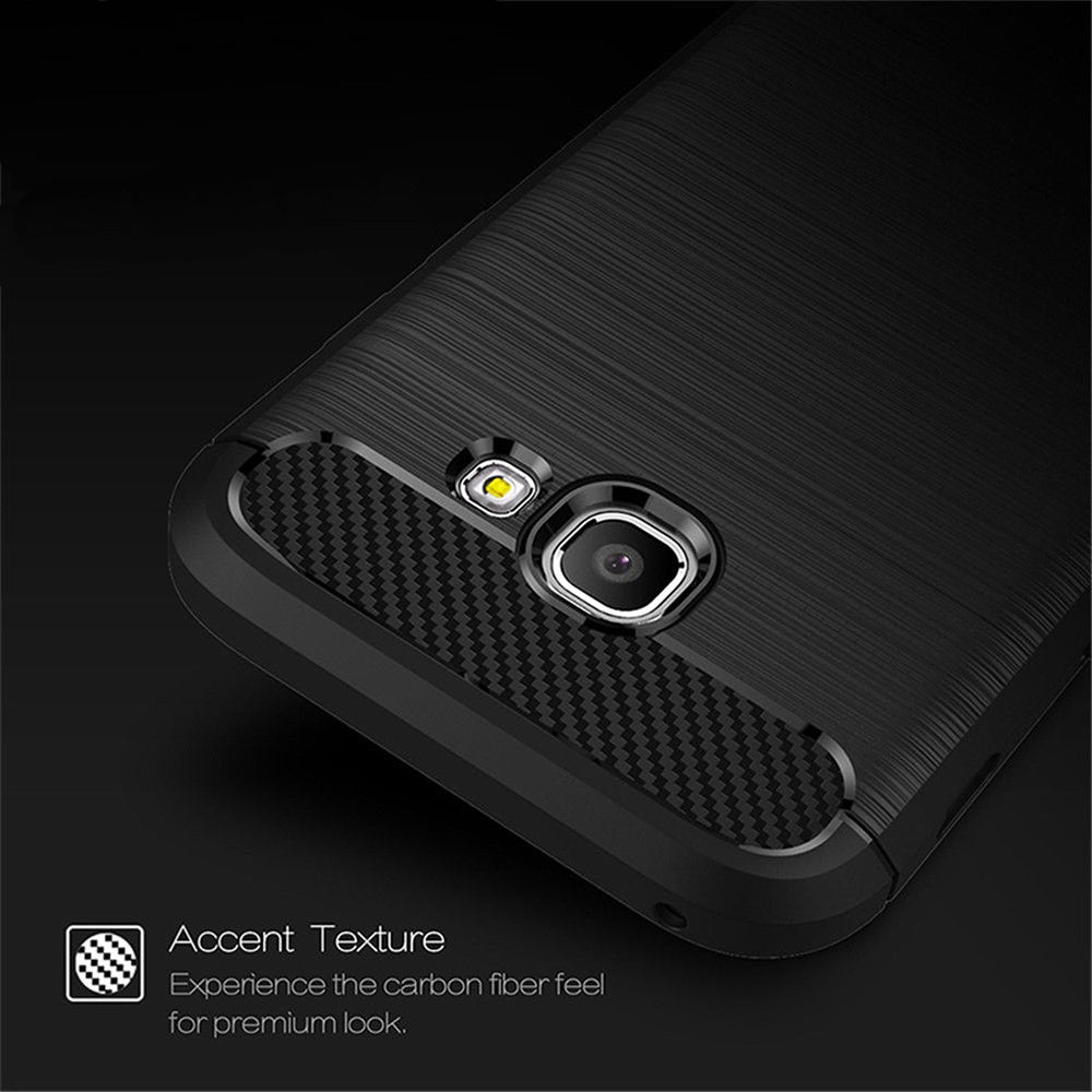 Techsuit - Carbon Silicone - Samsung Galaxy A5 2017 A520 - Black