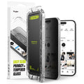 Ringke - Easy Slide Tempered Glass (2 pack) - iPhone 16 Pro - Privacy