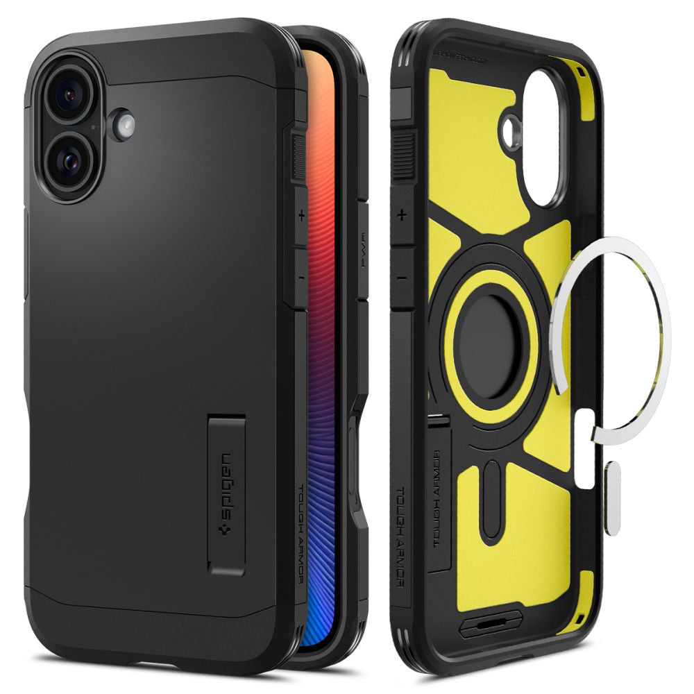 Spigen - Tough Armor MagSafe (ACS08085) - iPhone 16 Plus - Black