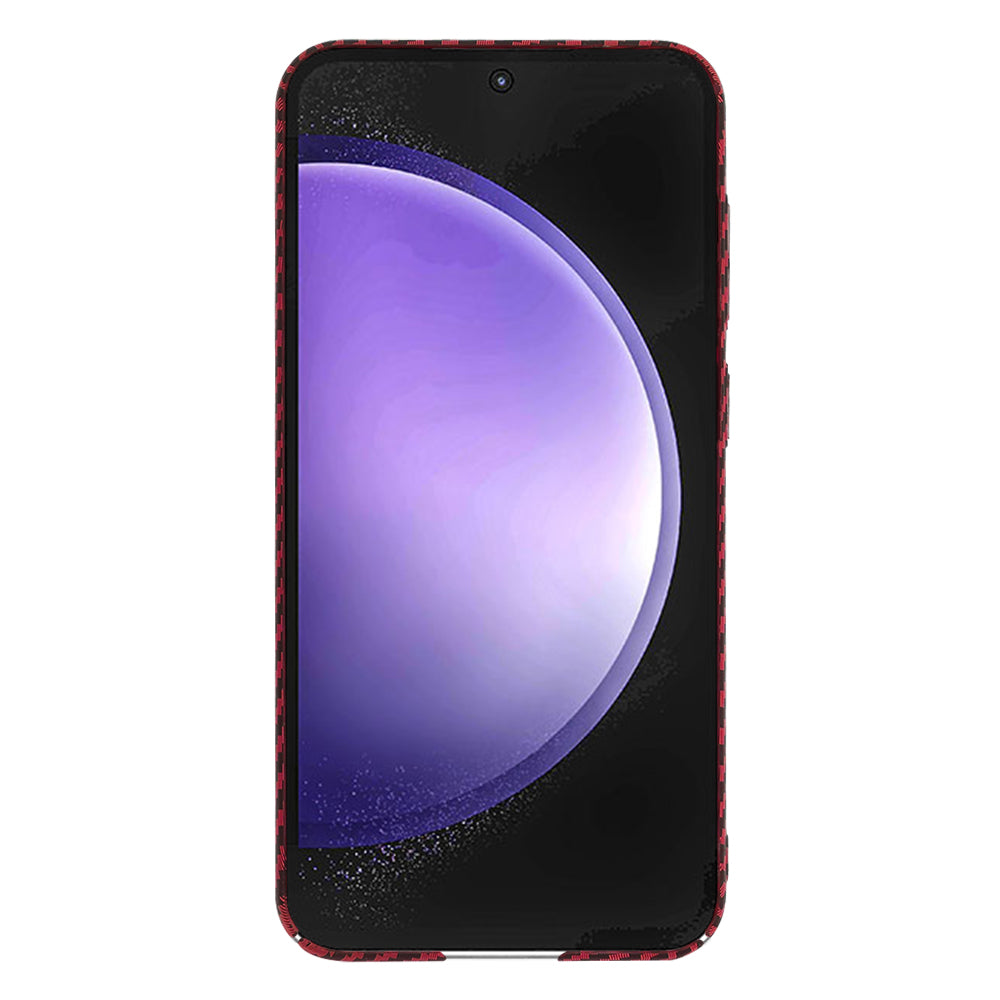 Techsuit - Carbonite FiberShell - Samsung Galaxy S23 FE - Red