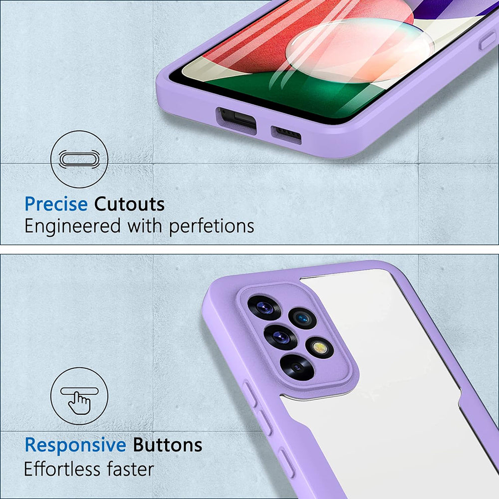 Techsuit - ColorVerse 360 Series + Screen Protector - Xiaomi Poco F6 - Pink