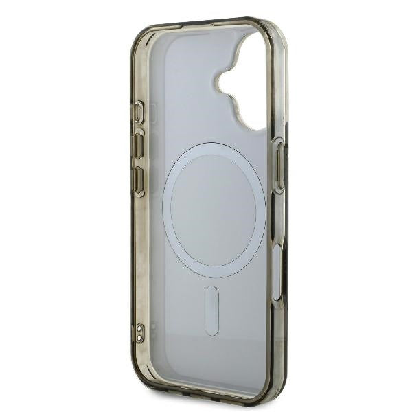 Guess - IML 4G Background MagSafe (GUHMP16MH4DTEW) - iPhone 16 Plus - Brown