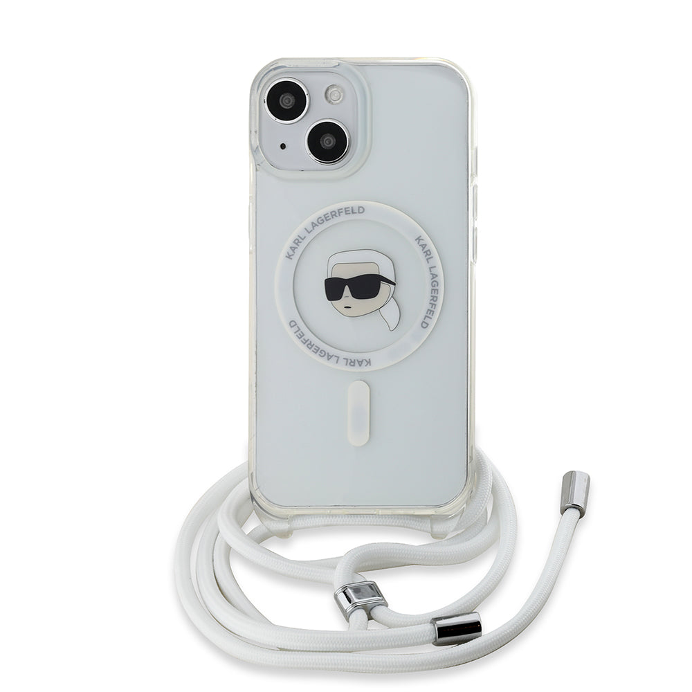 Karl Lagerfeld - IML Crossbody MagSafe (KLHMP15SHCKHNT) - iPhone 15 - Karl Head