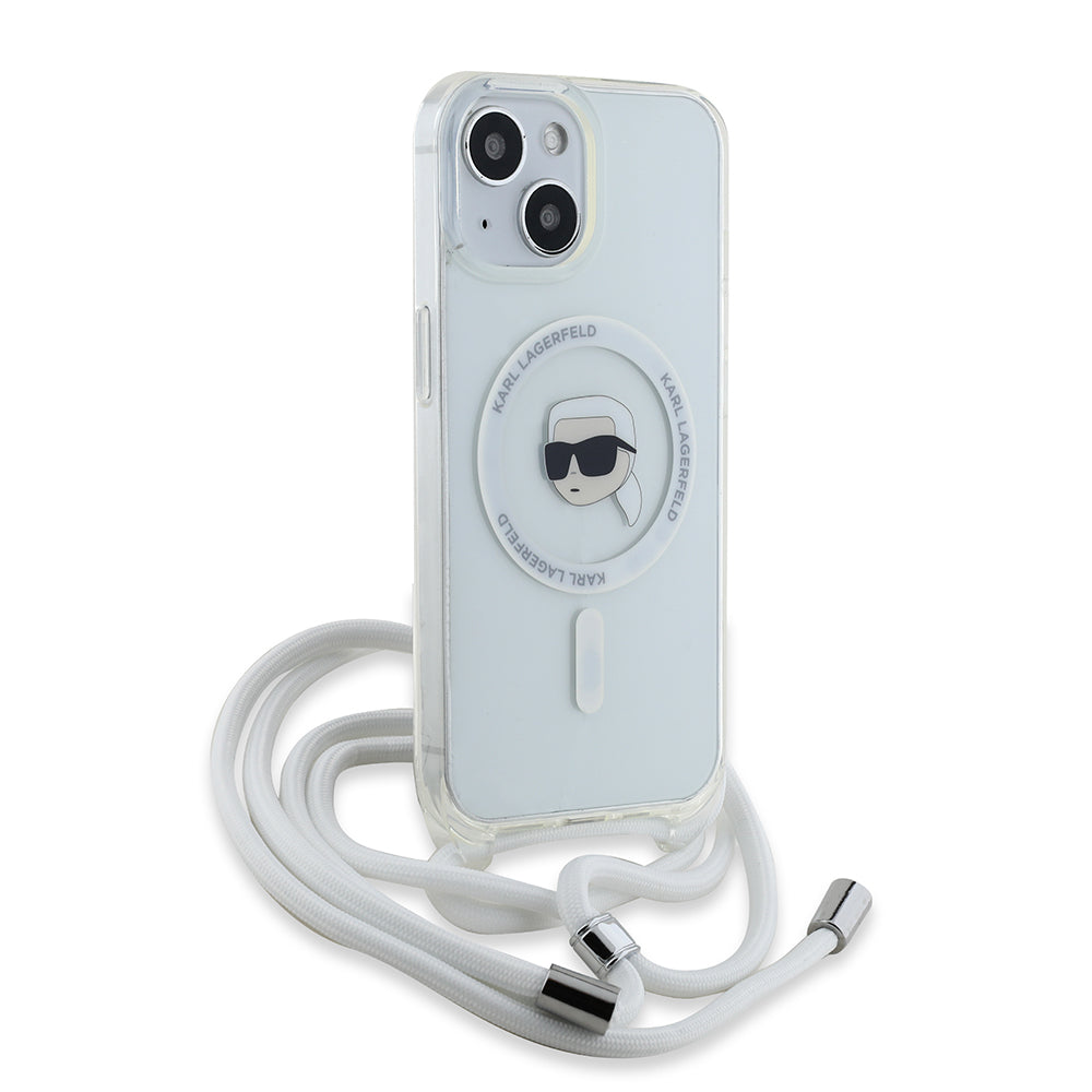 Karl Lagerfeld - IML Crossbody MagSafe (KLHMP15SHCKHNT) - iPhone 15 - Karl Head