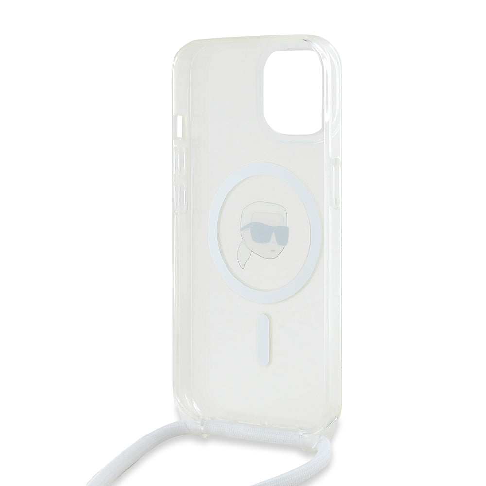 Karl Lagerfeld - IML Crossbody MagSafe (KLHMP15SHCKHNT) - iPhone 15 - Karl Head