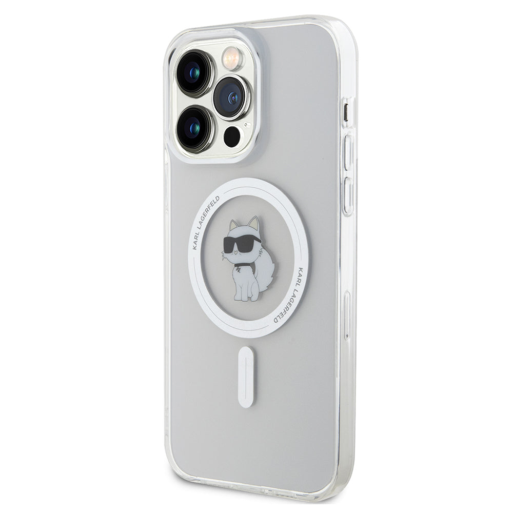 Karl Lagerfeld - IML MagSafe (KLHMP14XHFCCNOT) - iPhone 14 Pro Max - Transparent Choupette