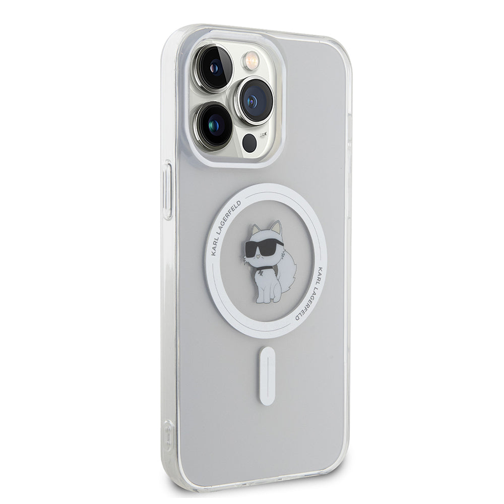 Karl Lagerfeld - IML MagSafe (KLHMP14XHFCCNOT) - iPhone 14 Pro Max - Transparent Choupette