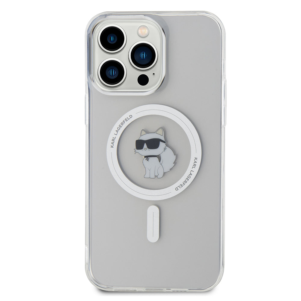 Karl Lagerfeld - IML MagSafe (KLHMP14XHFCCNOT) - iPhone 14 Pro Max - Transparent Choupette