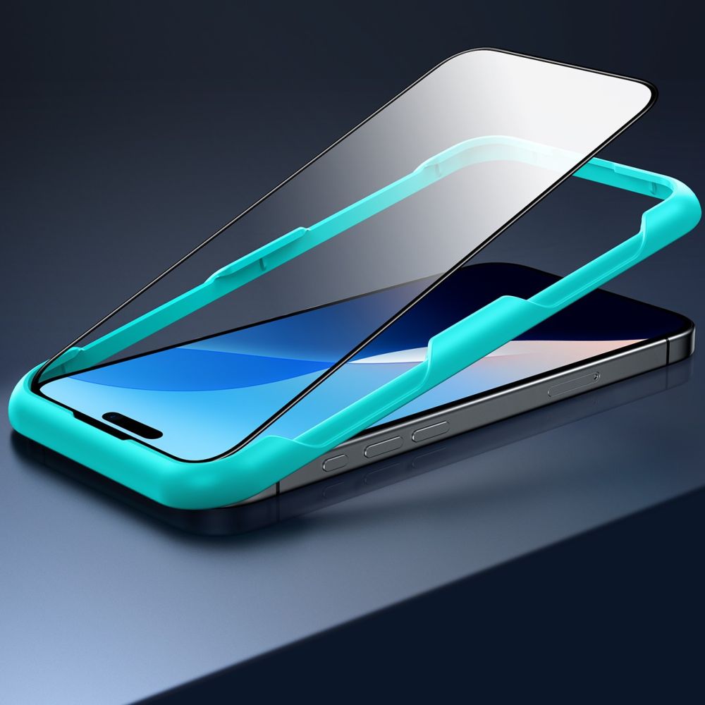 ESR - Tempered Glass (2 pack) - iPhone 15 / iPhone 16 - Black