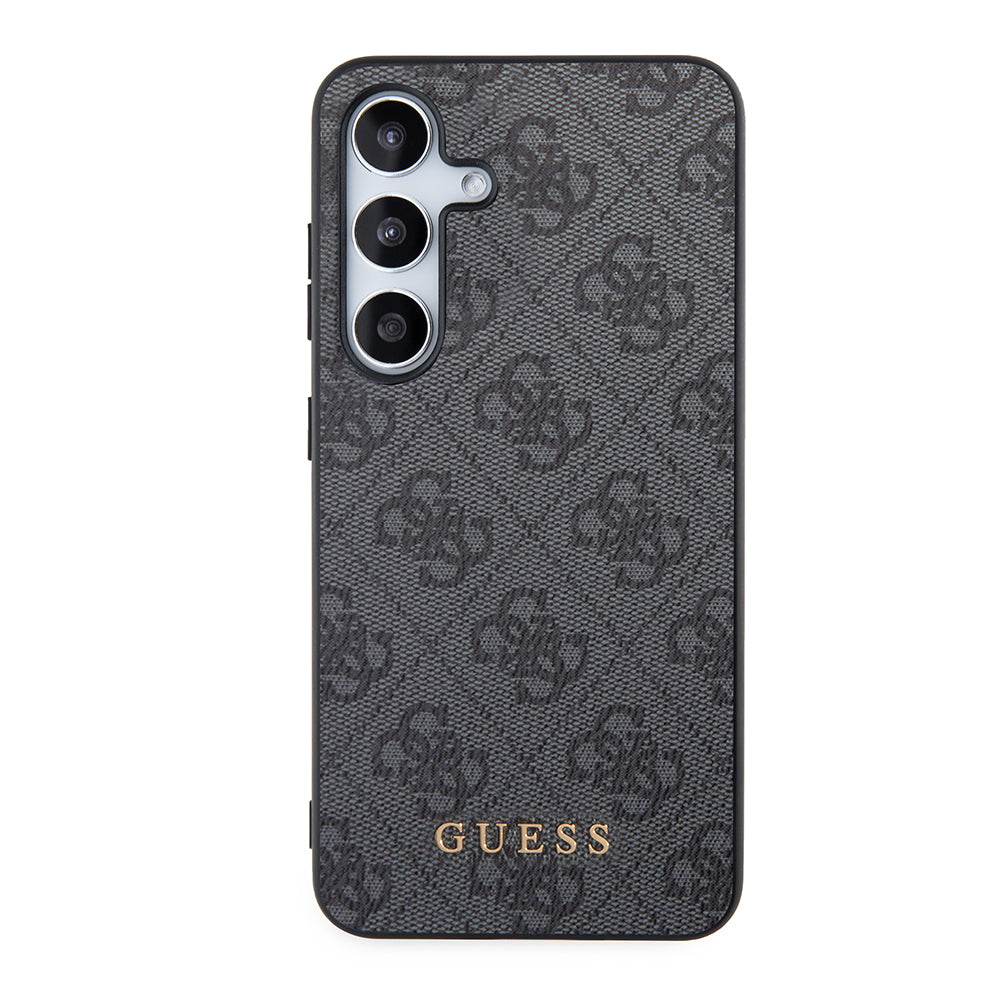 Guess - Hardcase 4G Metal Gold Logo (GUHCS24SG4GFGR) - Samsung Galaxy S24 - Black