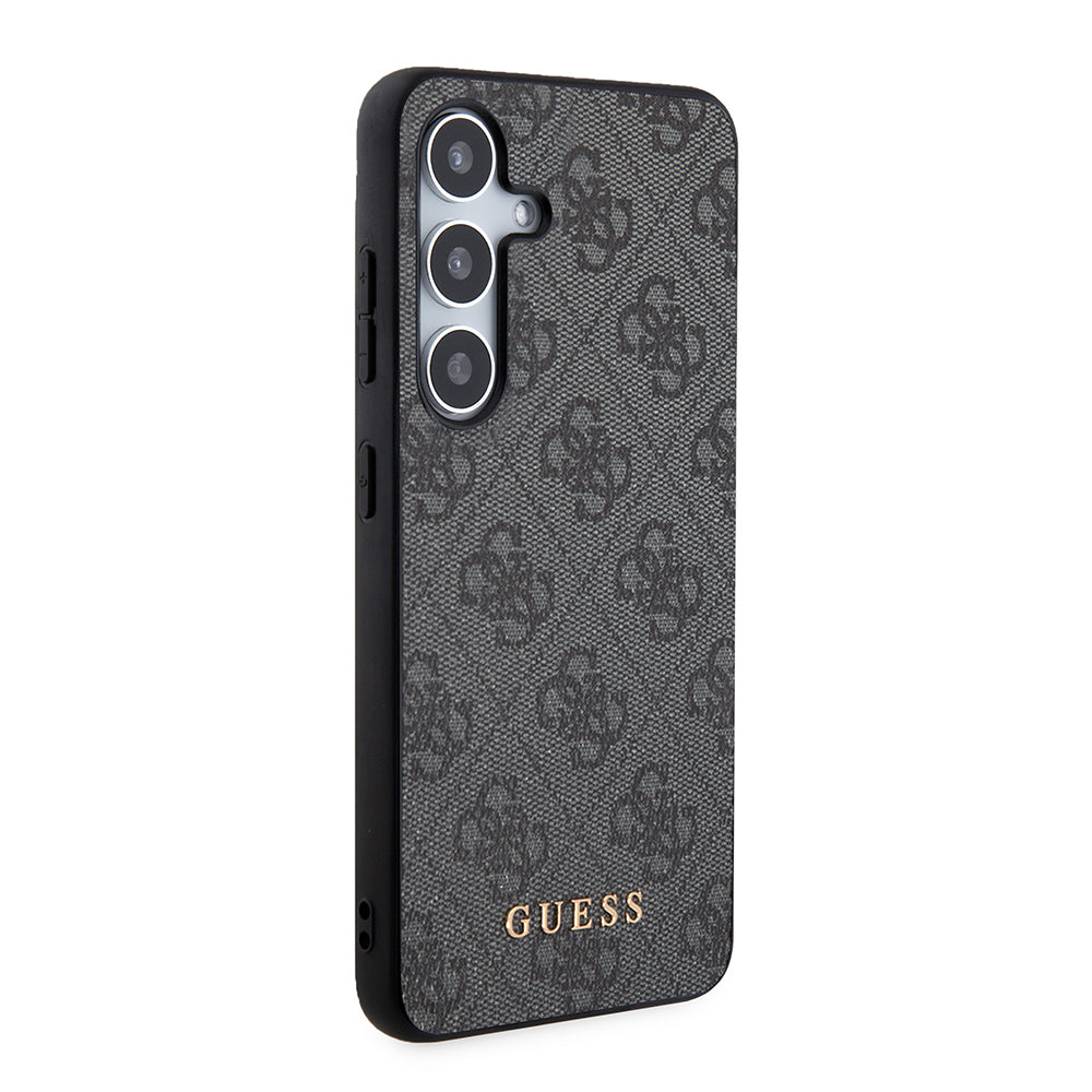 Guess - Hardcase 4G Metal Gold Logo (GUHCS24SG4GFGR) - Samsung Galaxy S24 - Black