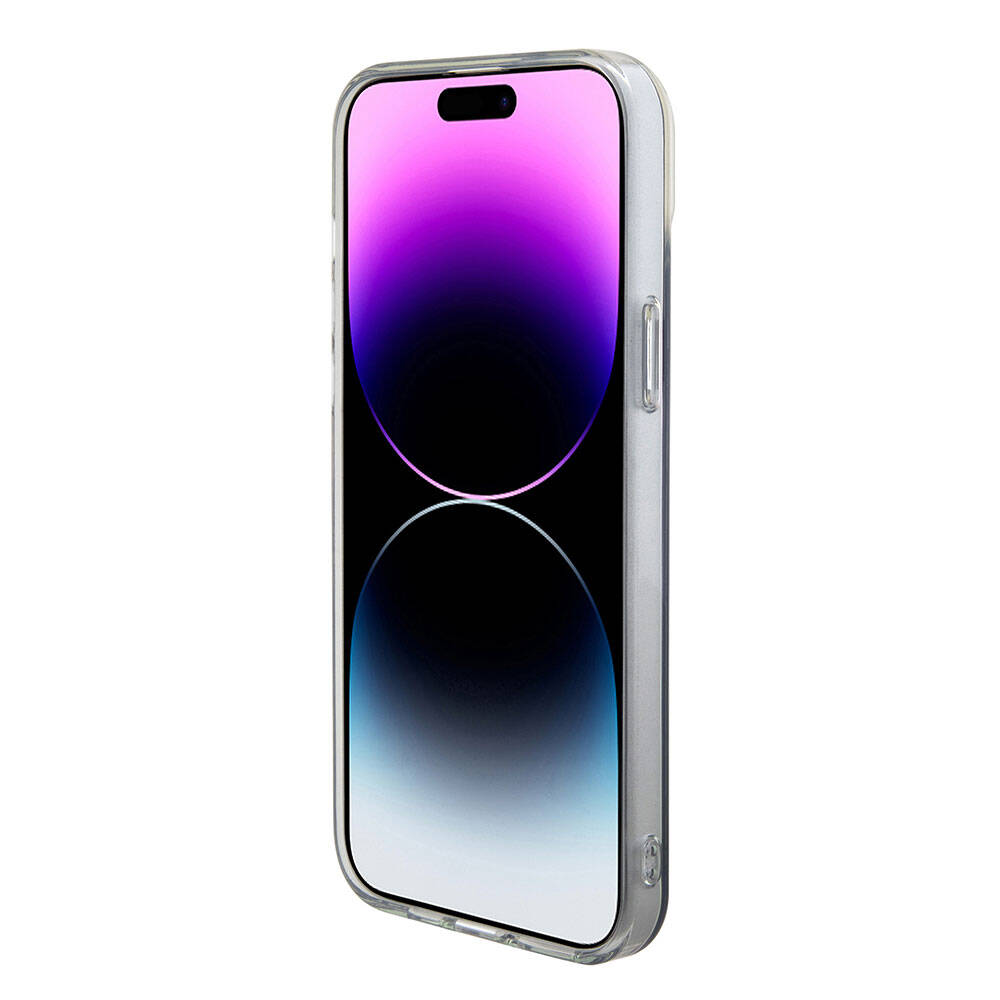 Guess - IML Iridescent MagSafe (GUHMP15LHITSK) - iPhone 15 Pro - Rainbow