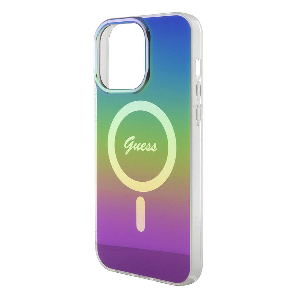 Guess - IML Iridescent MagSafe (GUHMP15LHITSK) - iPhone 15 Pro - Rainbow