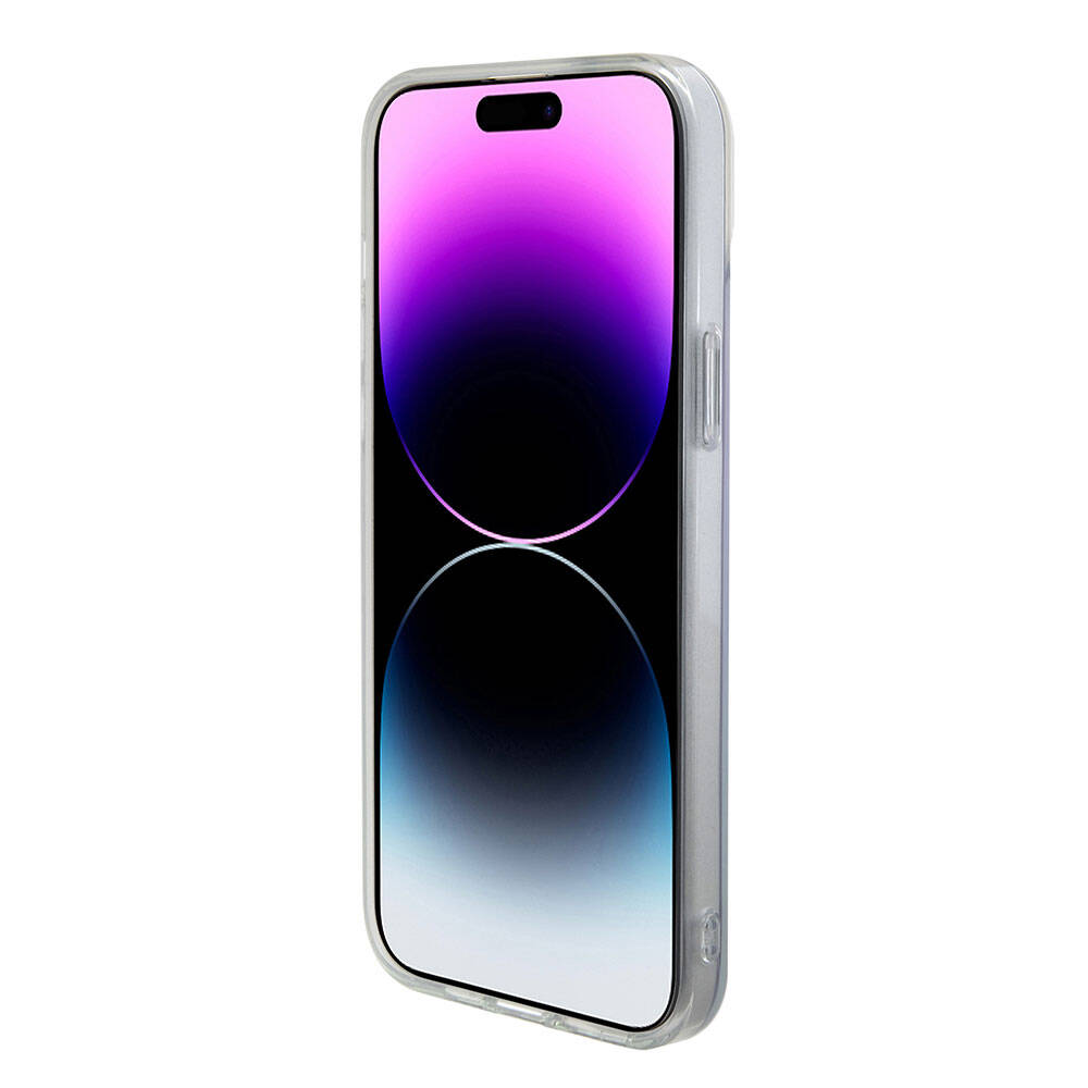 Guess - IML Iridescent MagSafe (GUHMP15SHITSU) - iPhone 15 - Purple