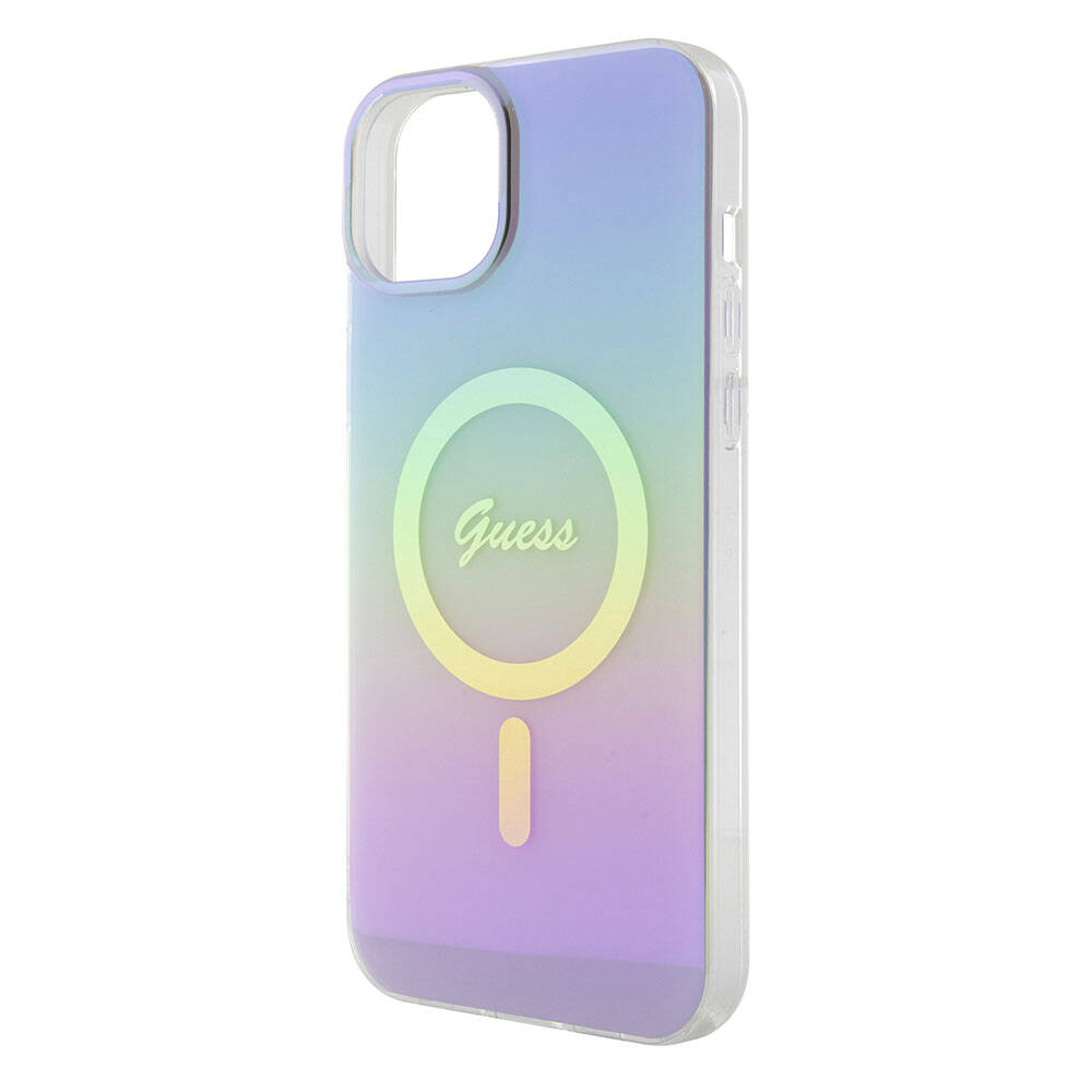 Guess - IML Iridescent MagSafe (GUHMP15SHITSU) - iPhone 15 - Purple