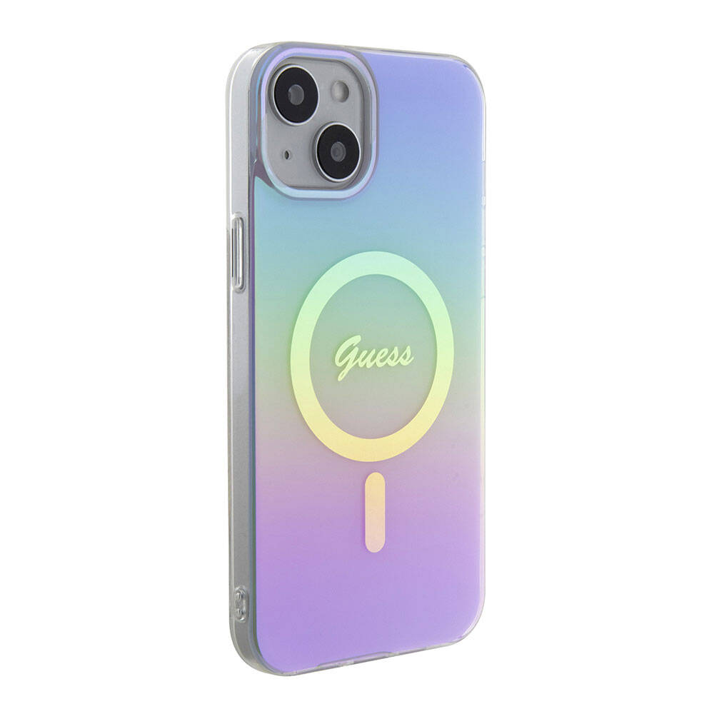 Guess - IML Iridescent MagSafe (GUHMP15SHITSU) - iPhone 15 - Purple