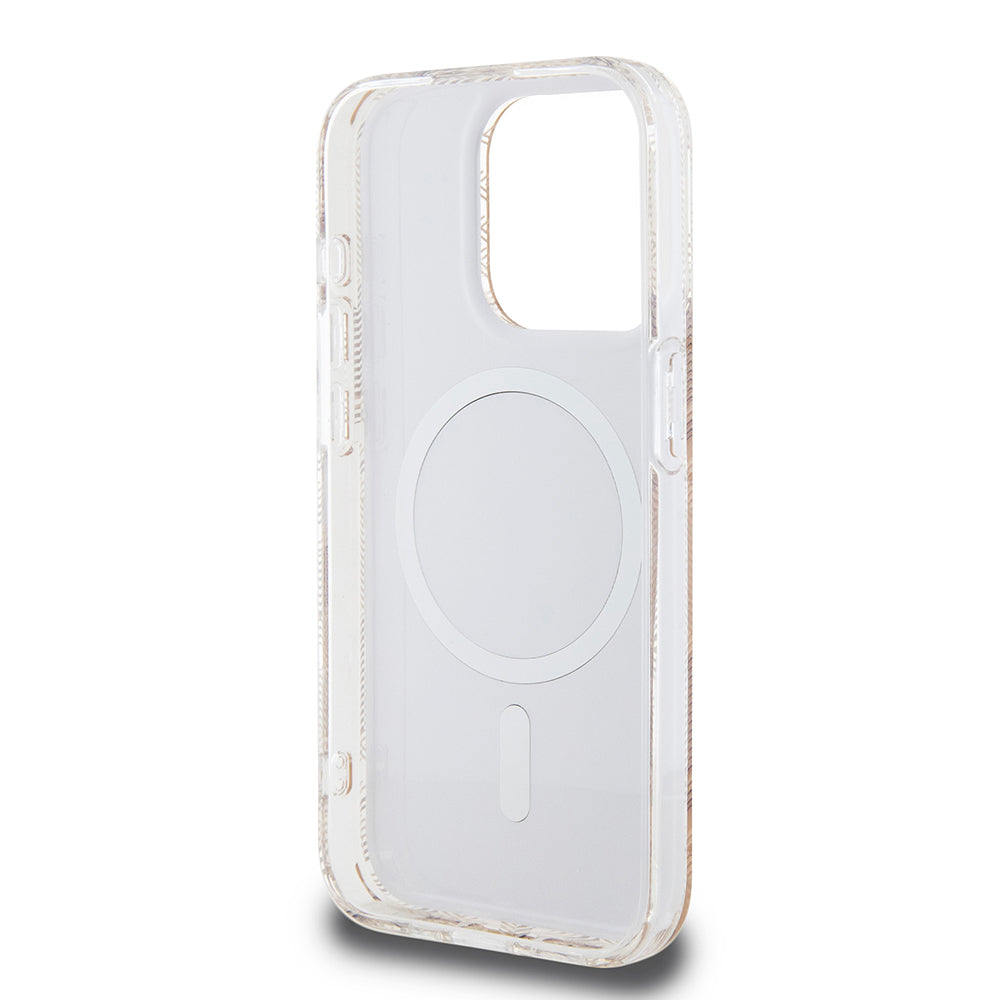 Guess - IML GCube MagSafe (GUHMP15LHGCUSTGW) - iPhone 15 Pro - Brown
