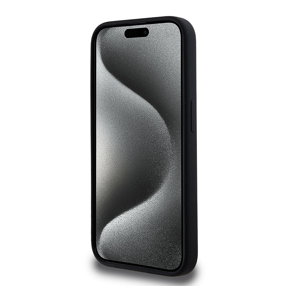 Husa de protectie Karl Lagerfeld compatibil cu iPhone 15 Pro, Negru