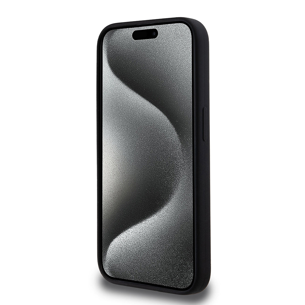Karl Lagerfeld - Silicone MagSafe (KLHMP15LSKCHPPLK) - iPhone 15 Pro - Karl&Choupette Head