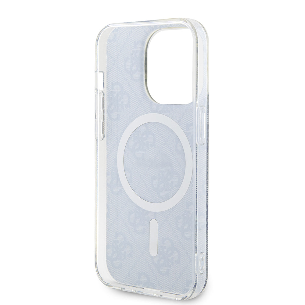 Guess - IML 4G MagSafe (GUHMP15LH4STB) - iPhone 15 Pro - Blue