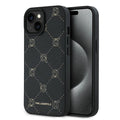 Karl Lagerfeld - Leather MagSafe (KLHMP15MPGKHPHK) - iPhone 15 Plus - Karl Head