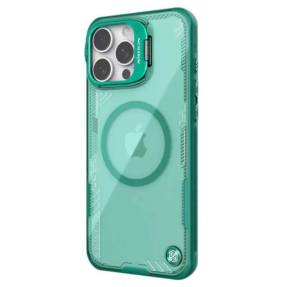 Nillkin - Iceblade Prop Magnetic (with Camera Cutout) - iPhone 16 Pro - Green