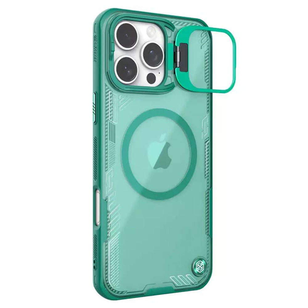 Nillkin - Iceblade Prop Magnetic (with Camera Cutout) - iPhone 16 Pro - Green