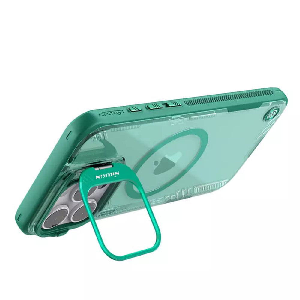 Nillkin - Iceblade Prop Magnetic (with Camera Cutout) - iPhone 16 Pro - Green