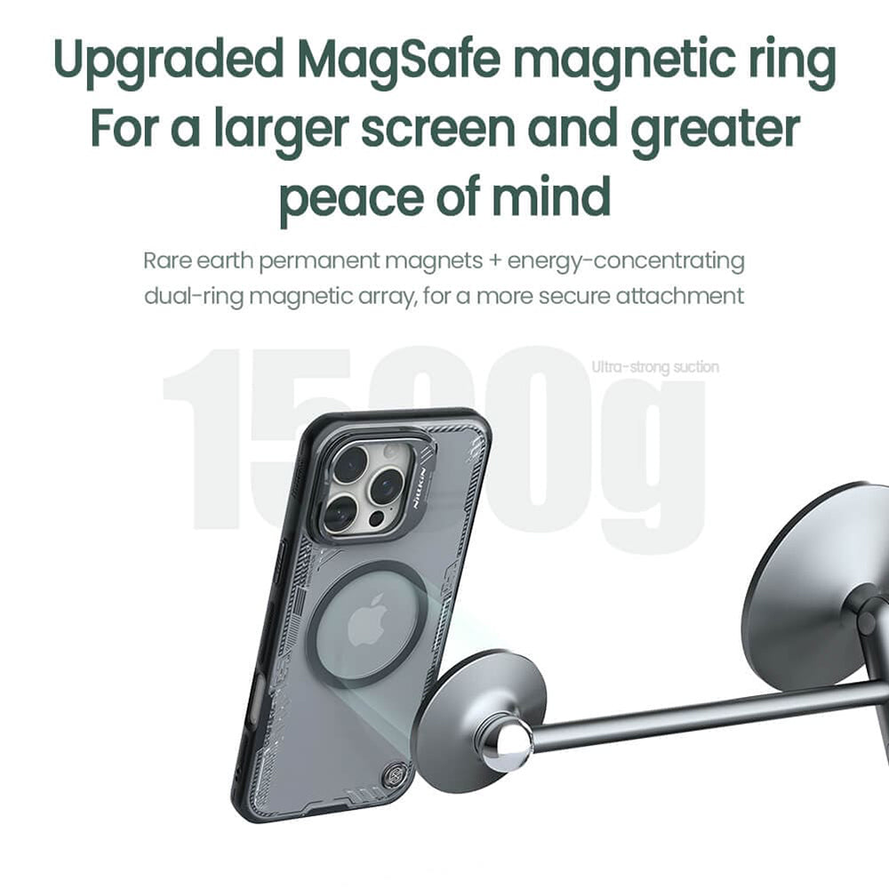 Nillkin - Iceblade Prop Magnetic (with Camera Cutout) - iPhone 16 Pro - Green
