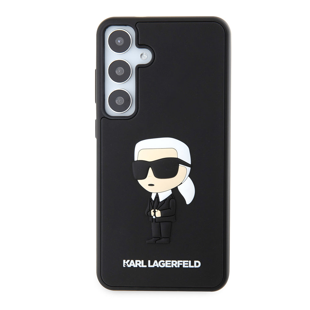 Karl Lagerfeld - 3D Design (KLHCS24M3DRKINK) - Samsung Galaxy S24 Plus - Rubber Ikonik