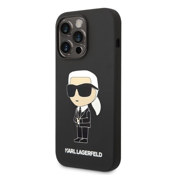Karl Lagerfeld - Silicone MagSafe (KLHMP14LSNIKBCK) - iPhone 14 Pro - Ikonik