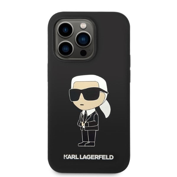 Karl Lagerfeld - Silicone MagSafe (KLHMP14LSNIKBCK) - iPhone 14 Pro - Ikonik