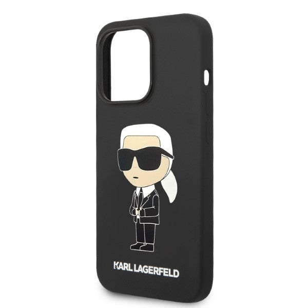 Karl Lagerfeld - Silicone MagSafe (KLHMP14LSNIKBCK) - iPhone 14 Pro - Ikonik