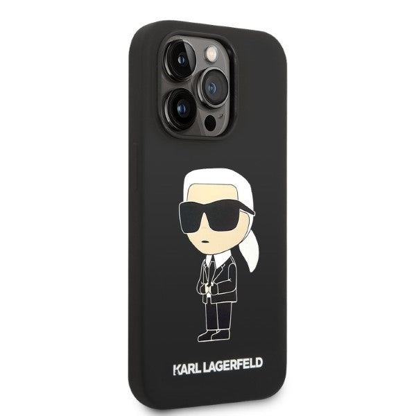 Karl Lagerfeld - Silicone MagSafe (KLHMP14LSNIKBCK) - iPhone 14 Pro - Ikonik
