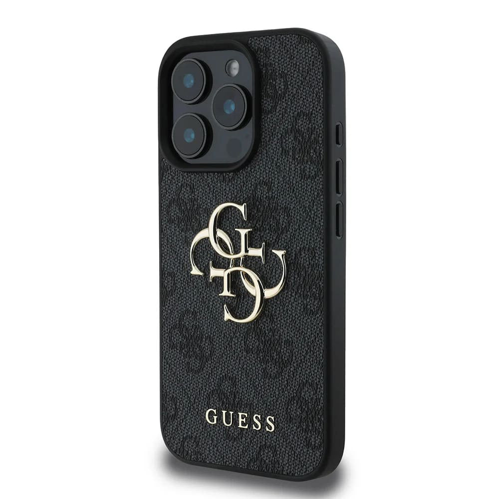 Guess Husa de protectie Guess Hardcase 4G Big Logo (GUHCP16X4GMGGR) compatibil cu iPhone 16 Pro Max, Negru – imagine 5