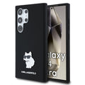 Karl Lagerfeld - Silicone (KLHCS24LSMHCNPK) - Samsung Galaxy S24 Ultra - Choupette Metal Pin