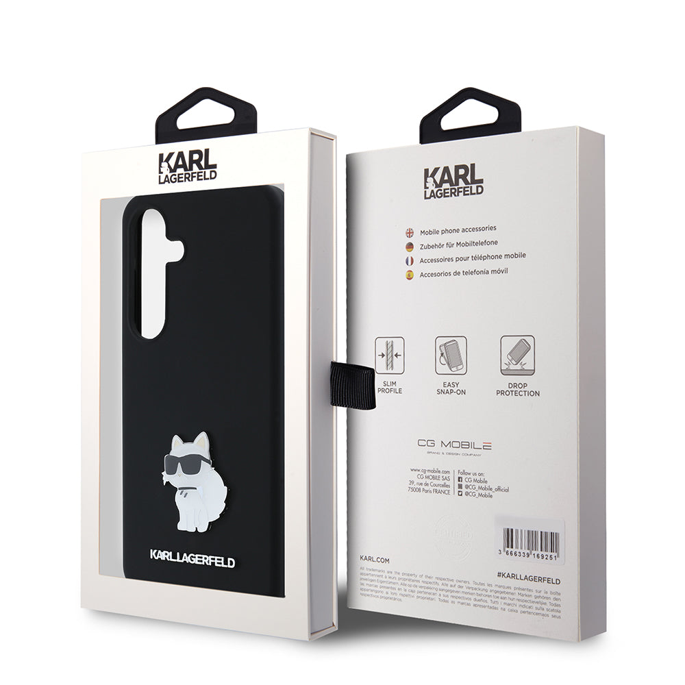 Karl Lagerfeld - Silicone (KLHCS24SSMHCNPK) - Samsung Galaxy S24 - Choupette