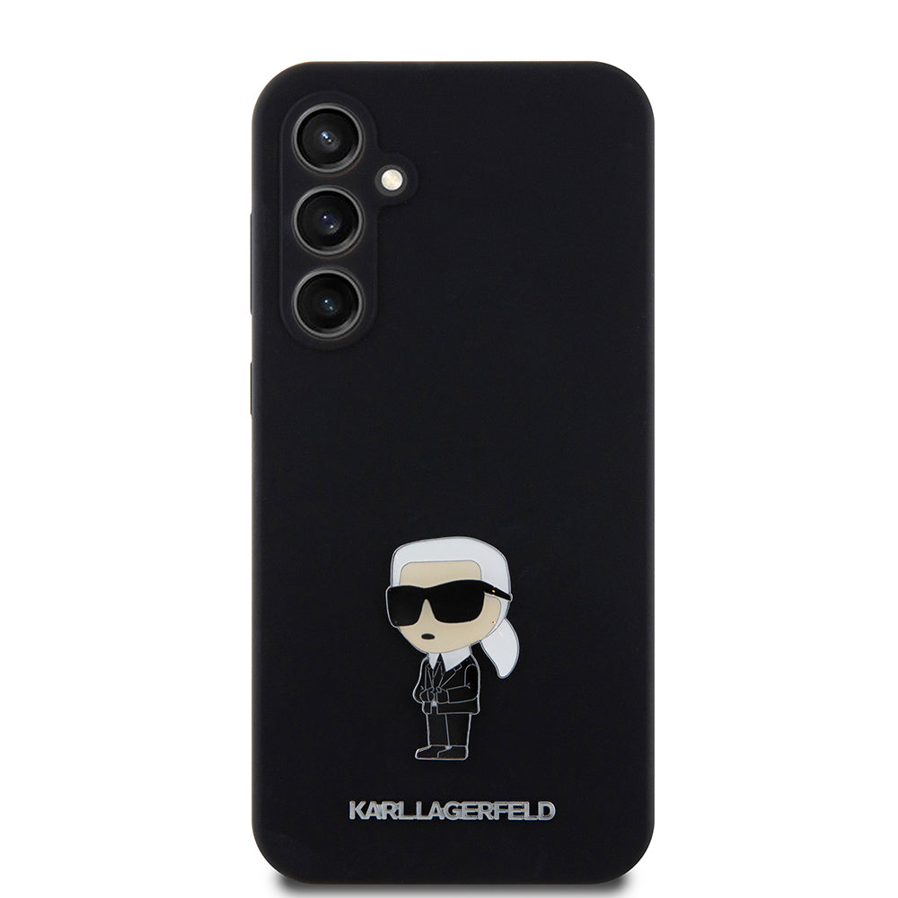 Karl Lagerfeld - Silicone (KLHCS23FEMHKNPK) - Samsung Galaxy S23 FE - Ikonik Metal Pin