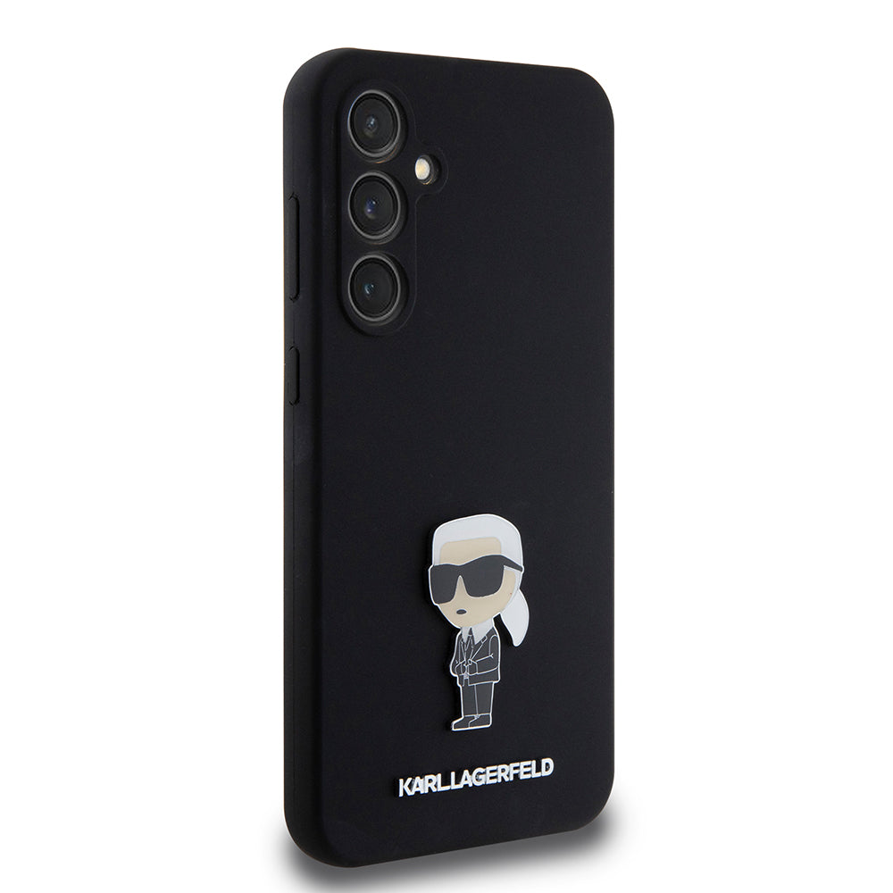 Karl Lagerfeld - Silicone (KLHCS23FEMHKNPK) - Samsung Galaxy S23 FE - Ikonik Metal Pin