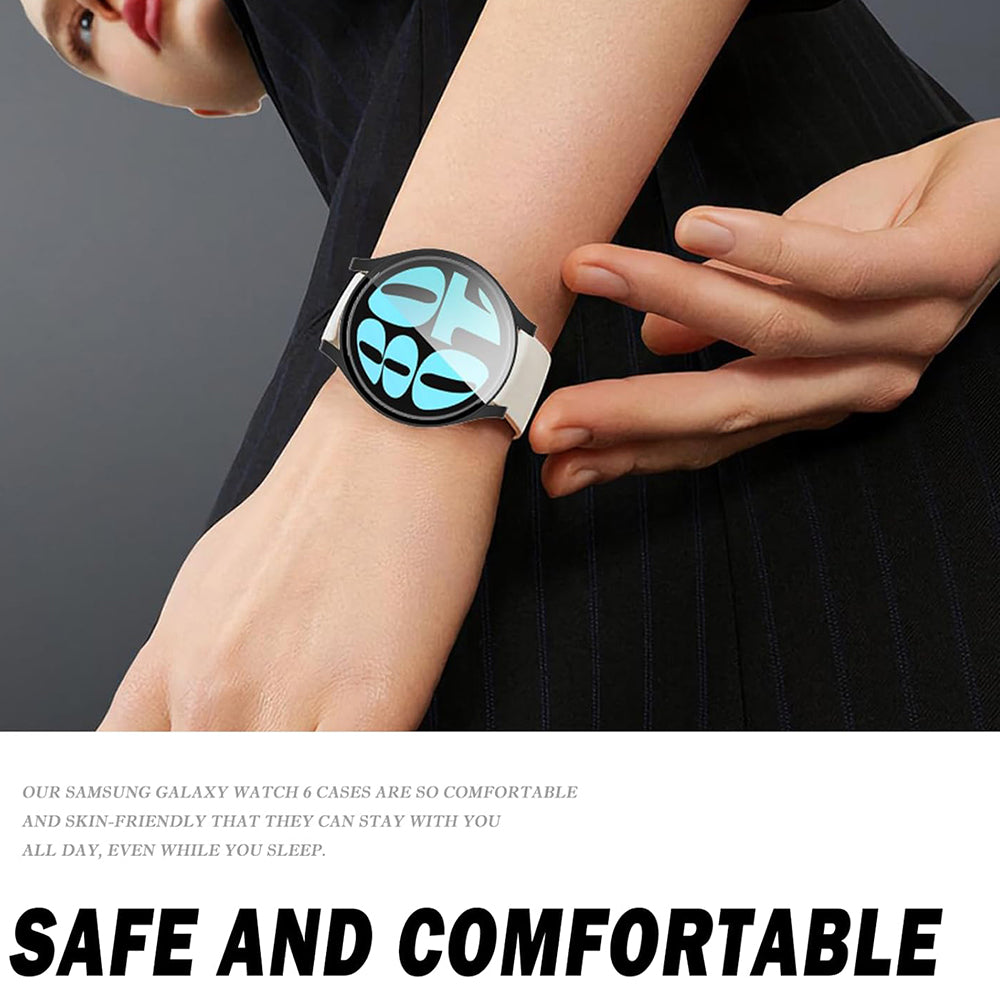 TechSuit Folie de protectie smartwatch Techsuit Defense360 Pro + Screen Protector compatibil cu Samsung Galaxy Watch6 (4