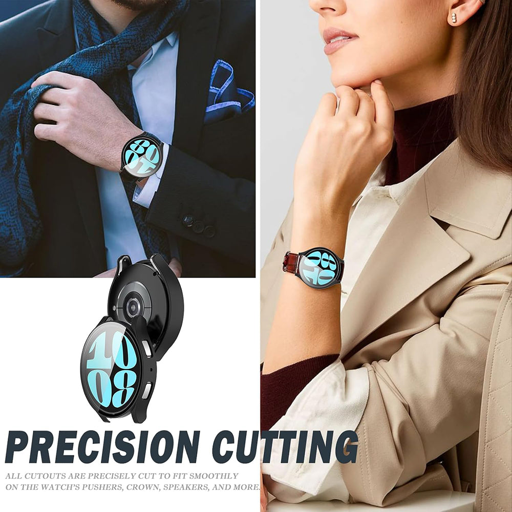 TechSuit Folie de protectie smartwatch Techsuit Defense360 Pro + Screen Protector compatibil cu Samsung Galaxy Watch6 (4