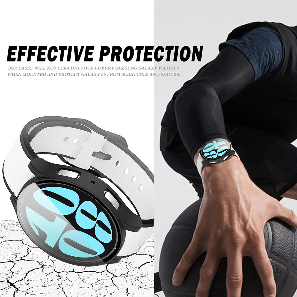TechSuit Folie de protectie smartwatch Techsuit Defense360 Pro + Screen Protector compatibil cu Samsung Galaxy Watch6 (4