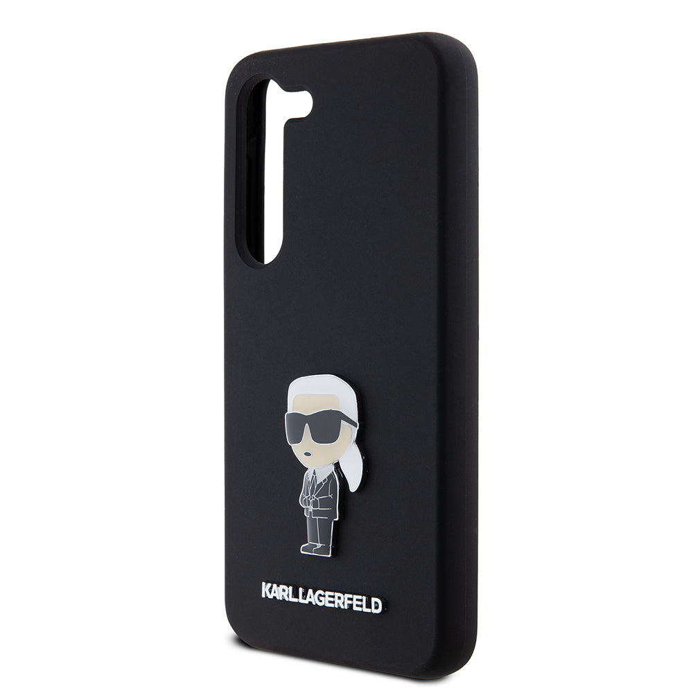 Karl Lagerfeld - Silicone (KLHCS23SSMHKNPK) - Samsung Galaxy S23 - Ikonik Metal Pin