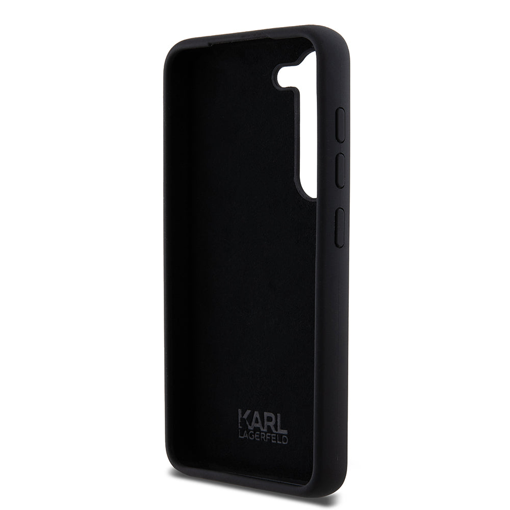 Karl Lagerfeld - Silicone (KLHCS23SSMHKNPK) - Samsung Galaxy S23 - Ikonik Metal Pin