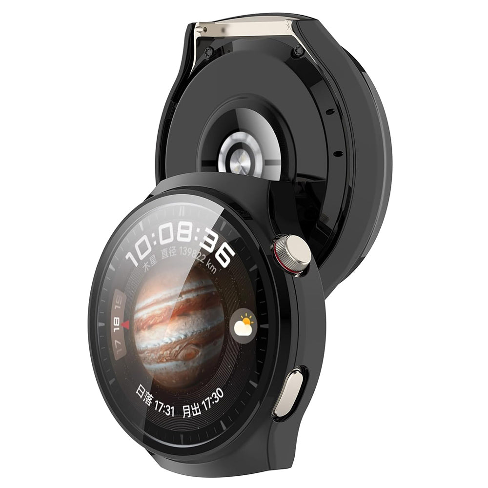Techsuit - Defense360 Pro + Screen Protector - Huawei Watch 4 Pro - Black
