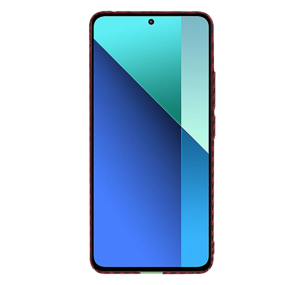 Techsuit - Carbonite FiberShell - Xiaomi Redmi Note 13 4G - Red