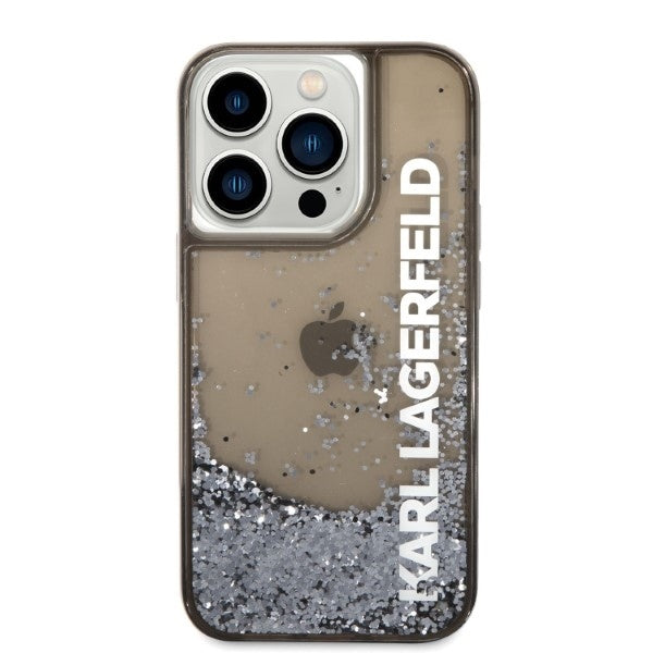 Karl Lagerfeld - Hardcase Liquid Glitter (KLHCP14LLCKVK) - iPhone 14 Pro - Elong