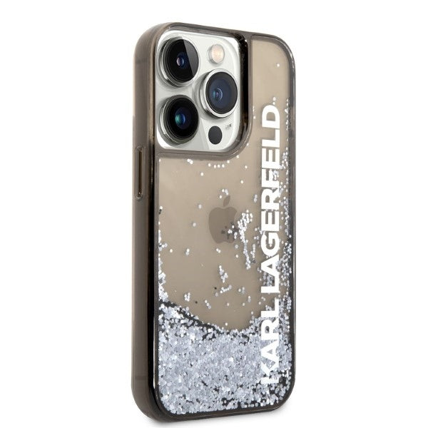 Karl Lagerfeld - Hardcase Liquid Glitter (KLHCP14LLCKVK) - iPhone 14 Pro - Elong