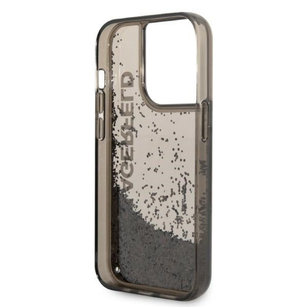 Karl Lagerfeld - Hardcase Liquid Glitter (KLHCP14LLCKVK) - iPhone 14 Pro - Elong